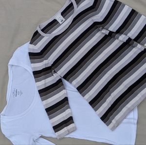 MAKE OFFER: Old Navy Sweater & Long Sleeve Tee (2 Shirts!)